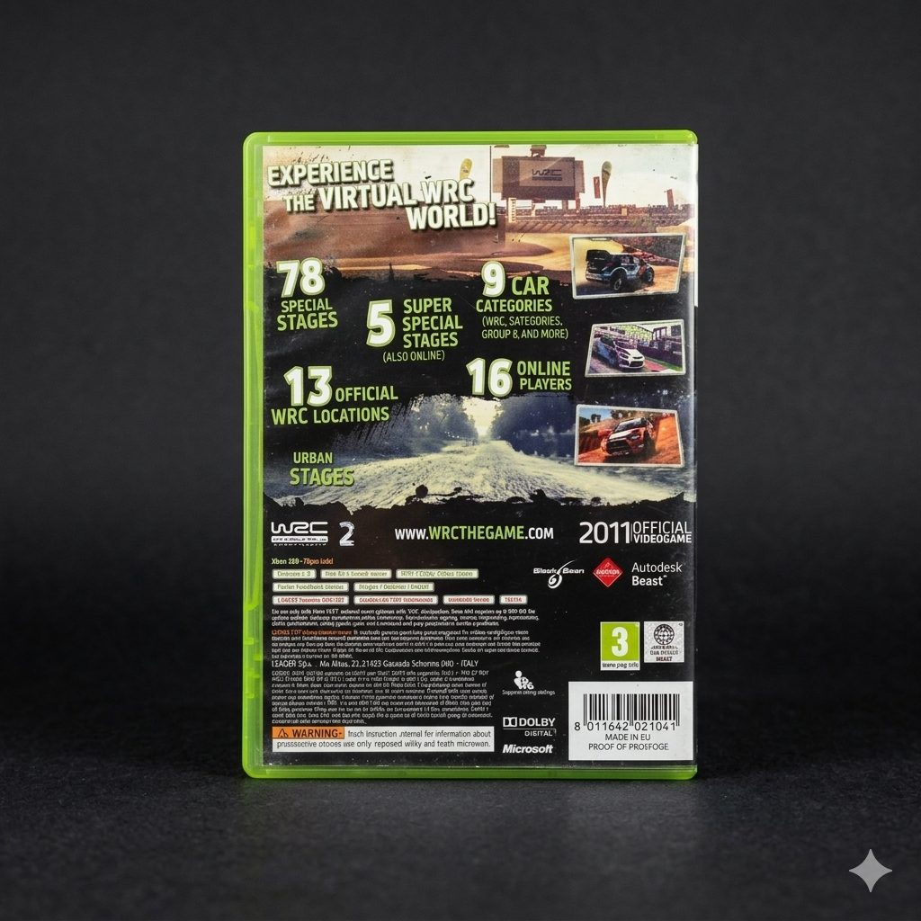 WRC: FIA World Rally Championship 2 – Xbox 360