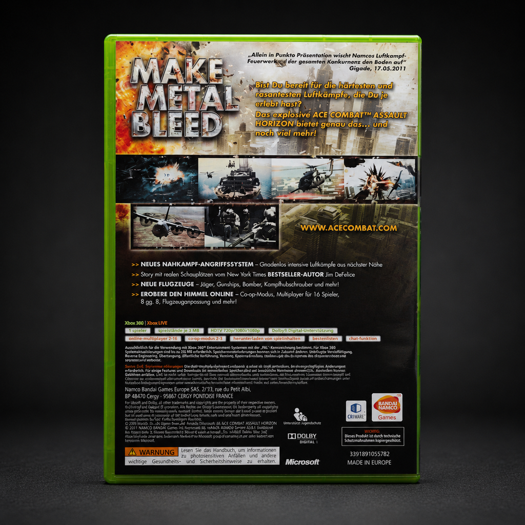 Ace Combat: Assault Horizon – Xbox 360