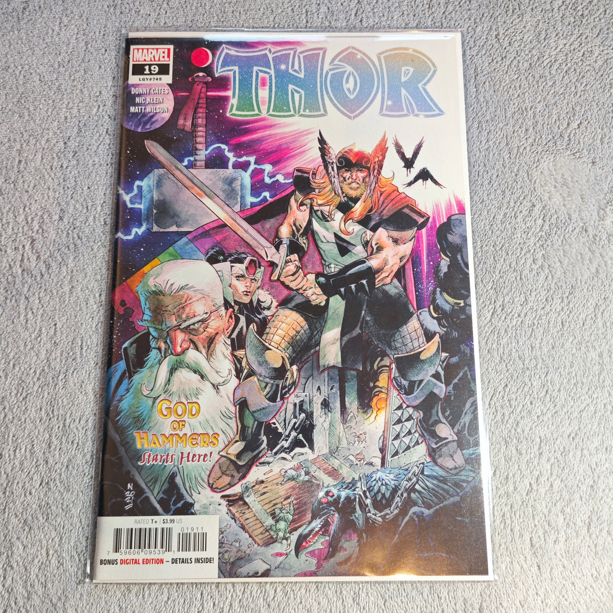 Thor Nr. 19 – God of Hammers – Gebraucht, geboardet & in Schutzfolie