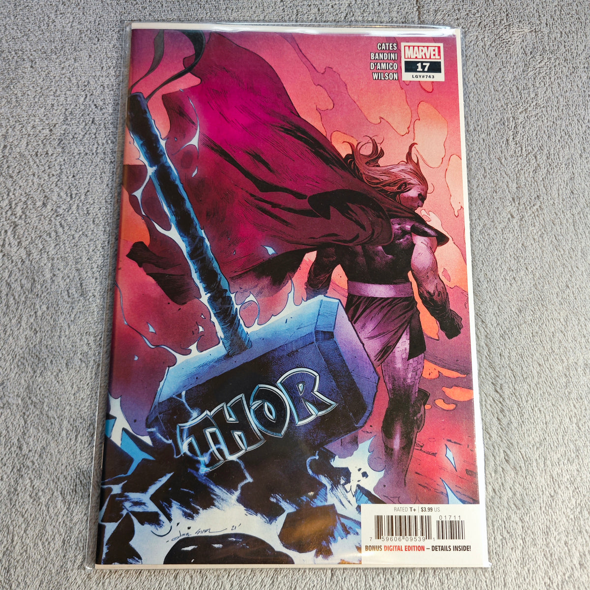 Thor Nr. 17 – Marvel Comic – Gebraucht, geboardet & in Schutzfolie
