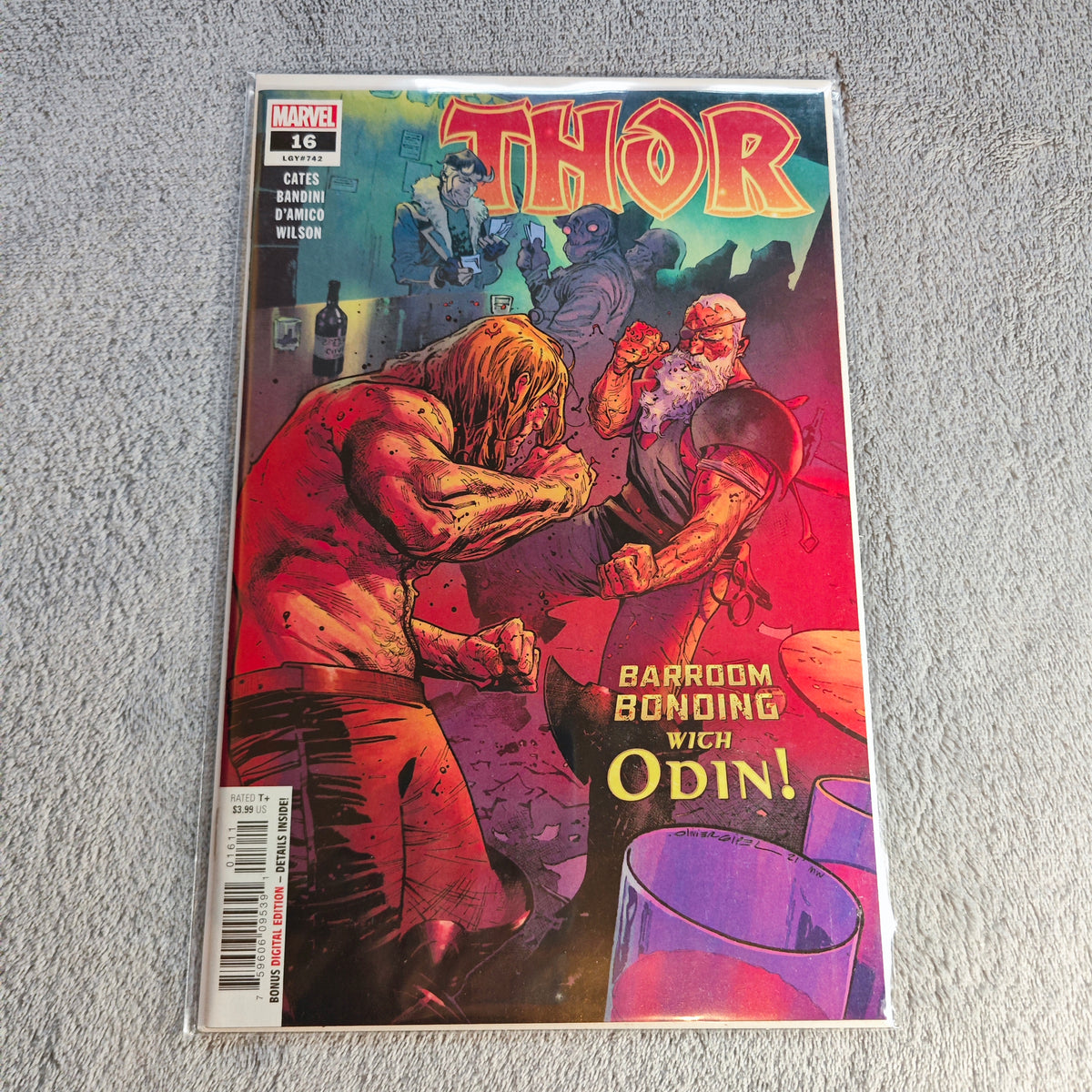 Thor Nr. 16 – Barroom Bonding with Odin – Gebraucht, geboardet & in Schutzfolie