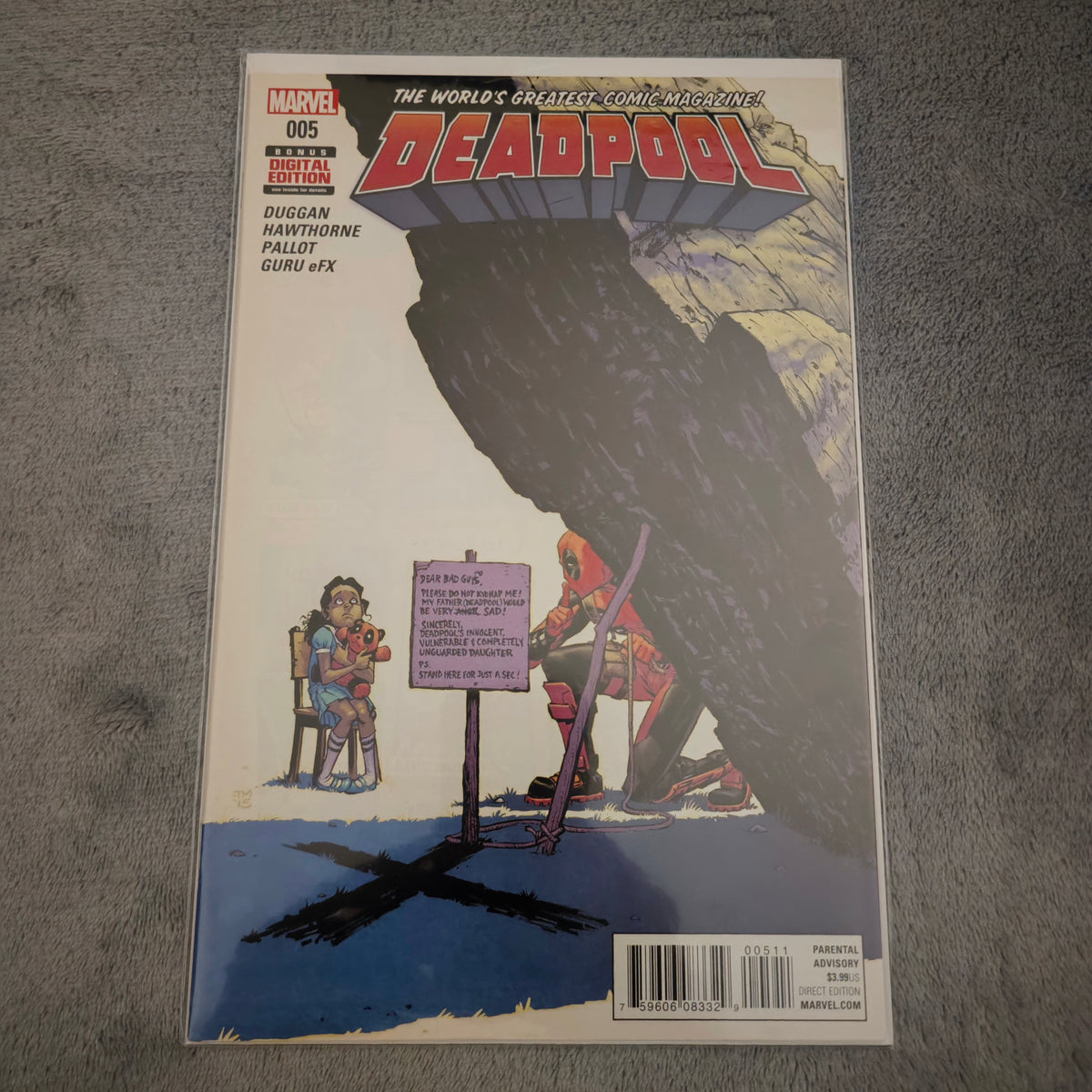 Deadpool Nr. 5 – Hunt the Dork Knight – Gebraucht, geboardet & in Schutzfolie