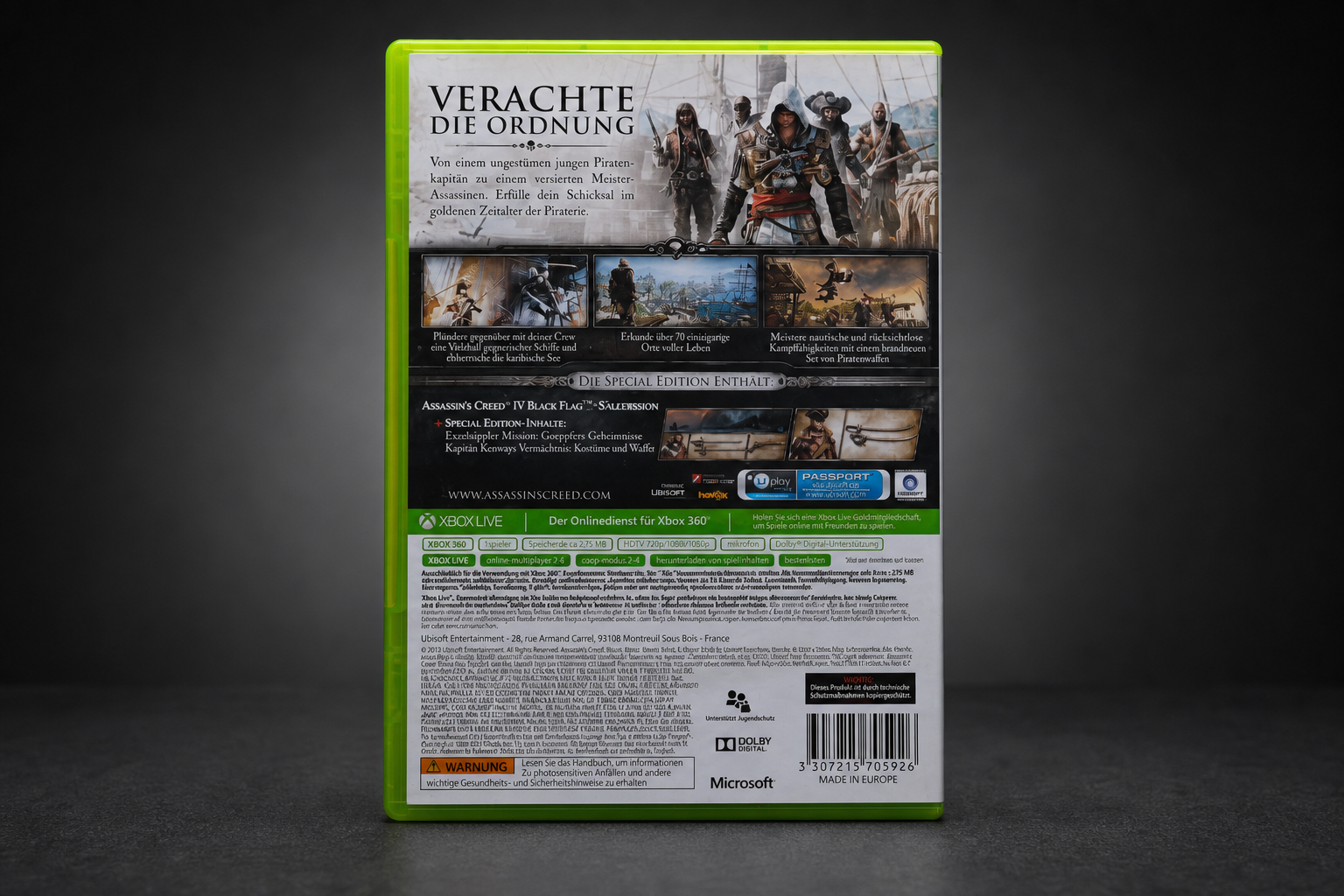 Assassin's Creed IV: Black Flag – Special Edition – Xbox 360