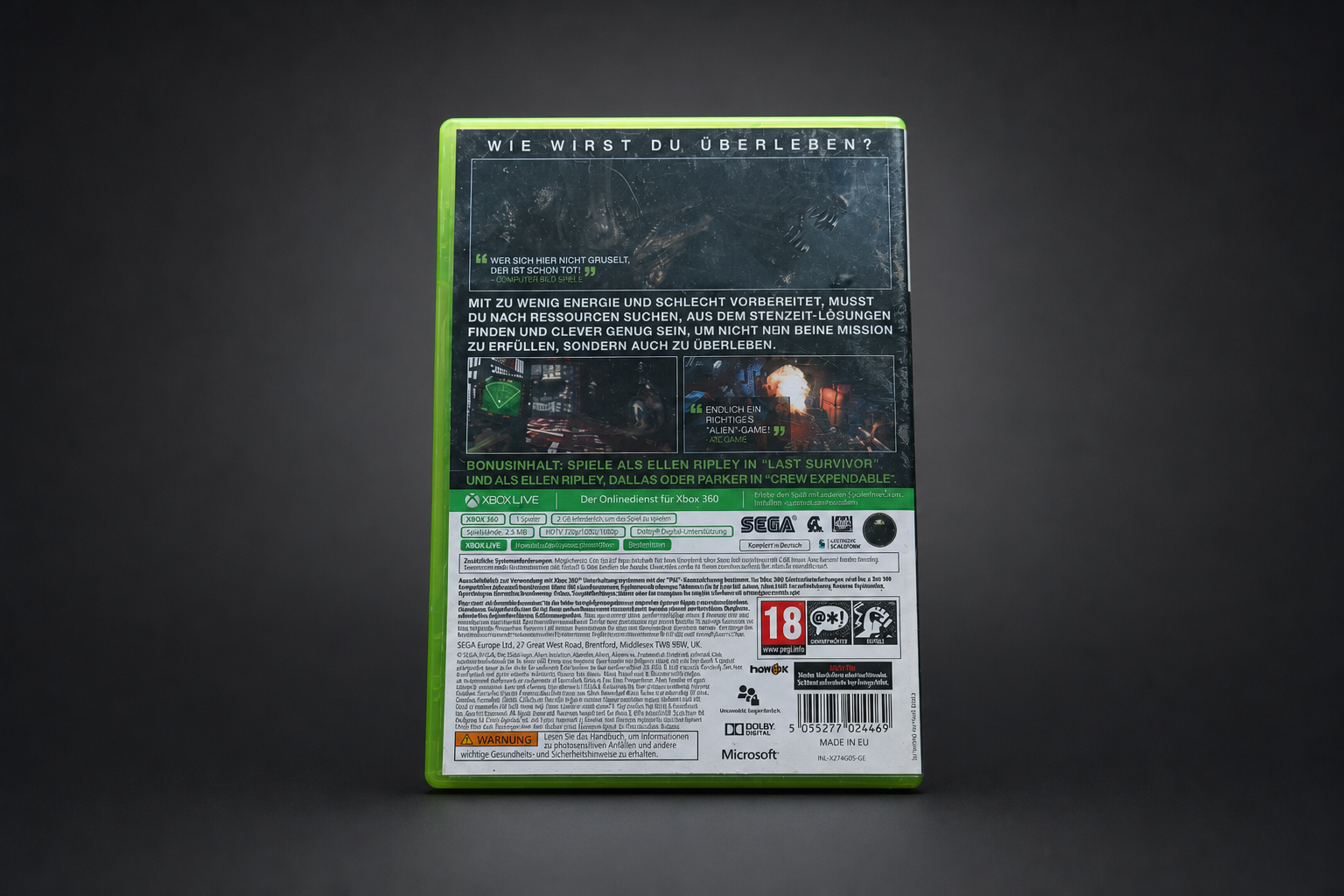 Alien: Isolation – Ripley Edition – Xbox 360