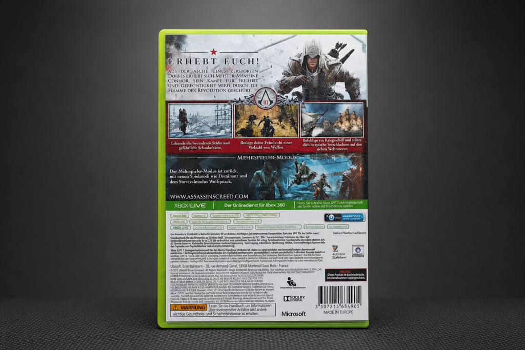 Assassin's Creed III – Xbox 360