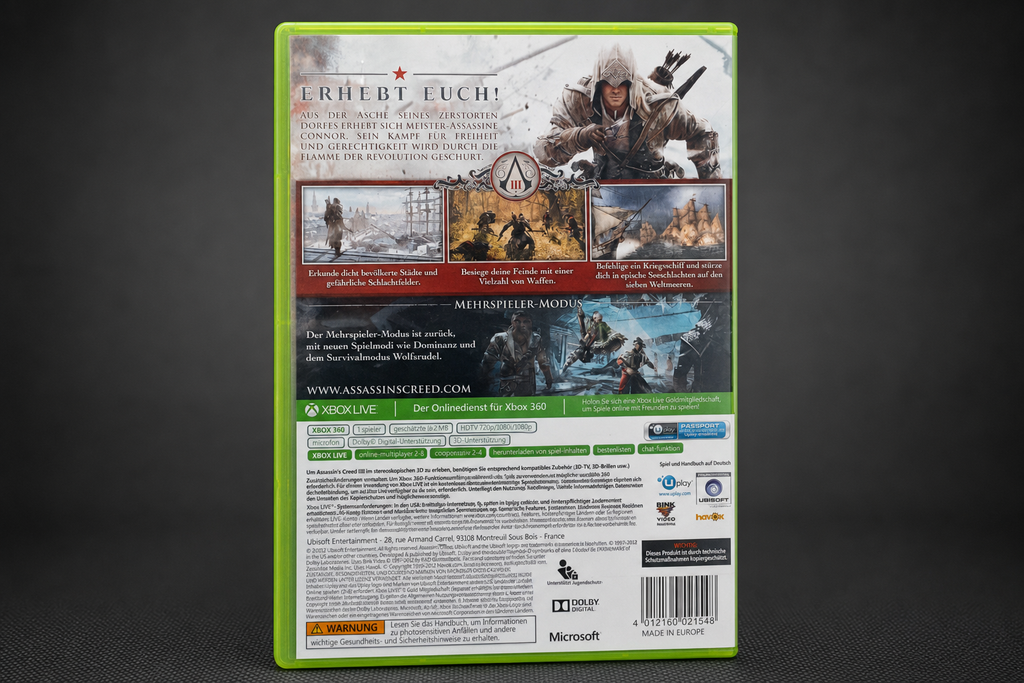 Assassin's Creed III – Xbox 360 Classics
