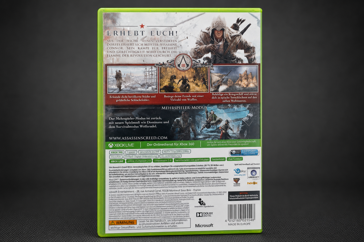 Assassin's Creed III – Xbox 360 Classics