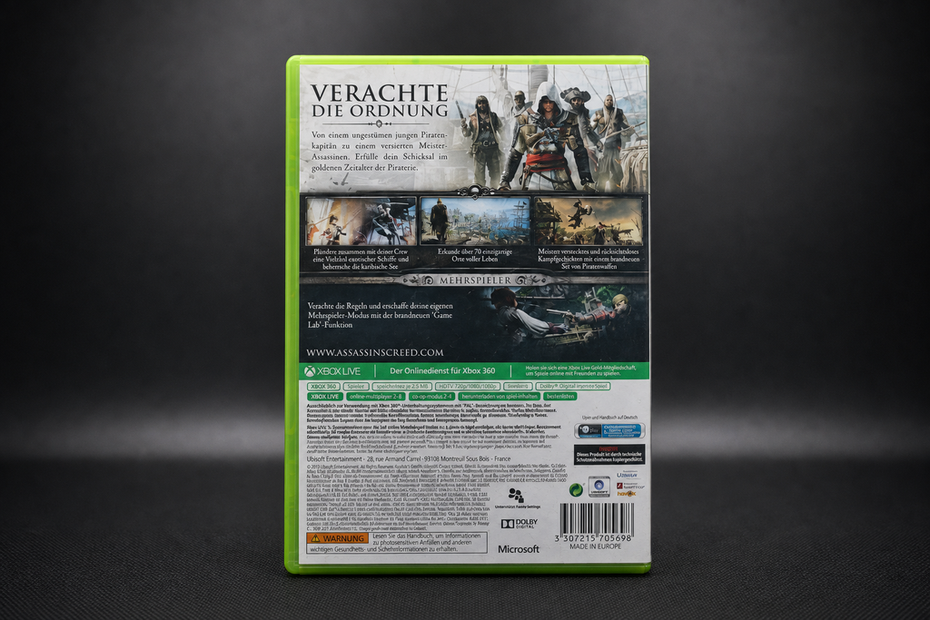 Assassin's Creed Bundle – 7 Spiele – Xbox 360