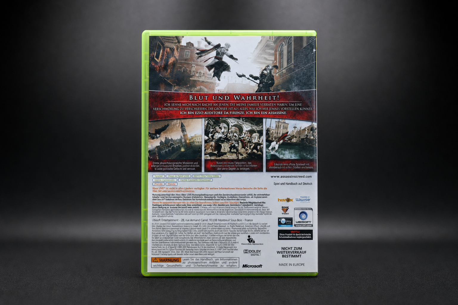 Assassin's Creed Bundle – 6 Spiele – Xbox 360