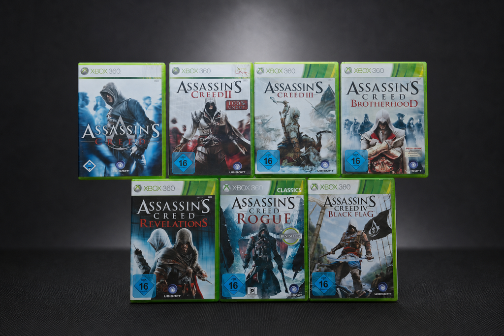 Assassin's Creed Bundle – 7 Spiele – Xbox 360