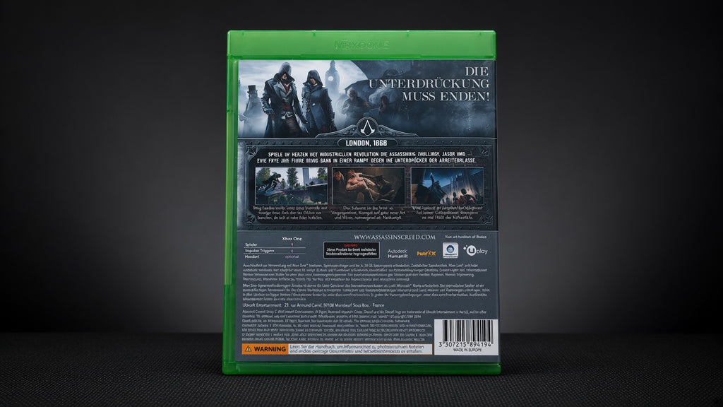 AC Syndicate Special Edition Xbox One – Rückseite