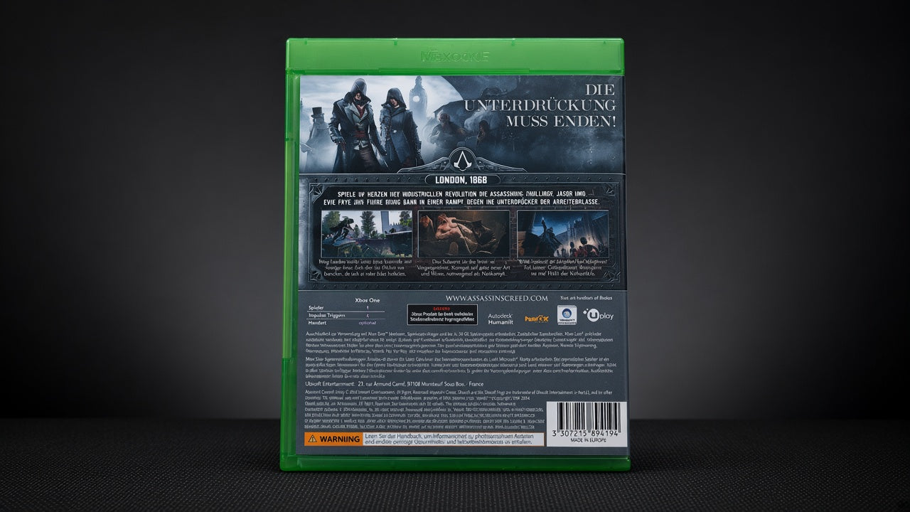 AC Syndicate Special Edition Xbox One – Rückseite