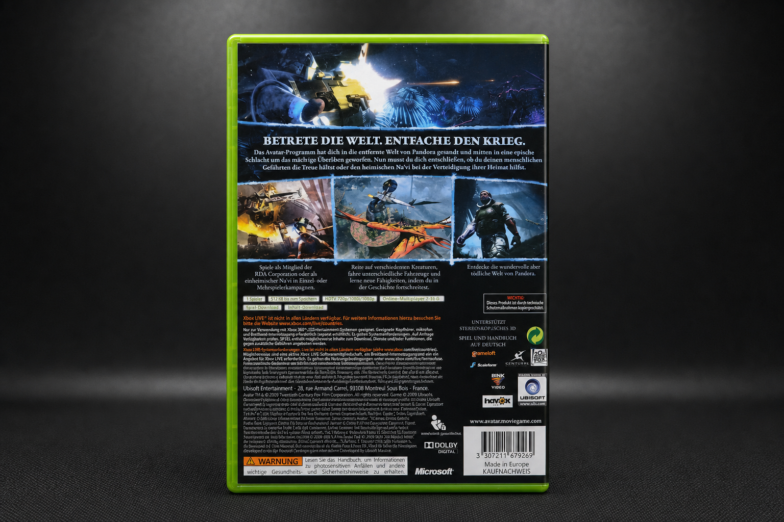 James Cameron's Avatar: Das Spiel – Xbox 360