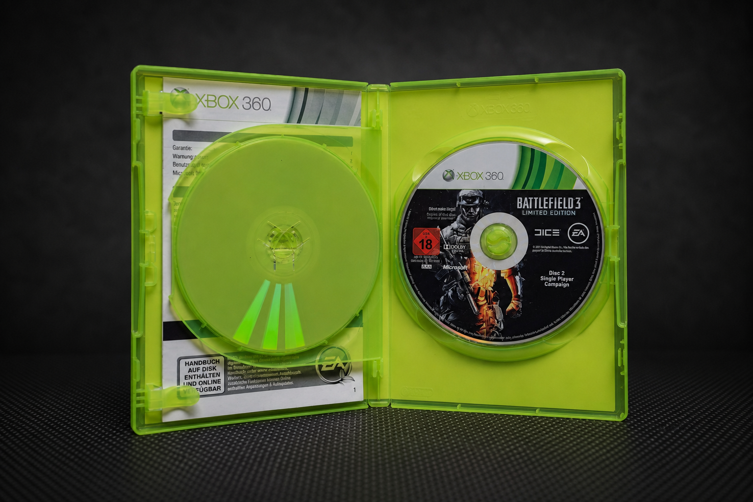 Battlefield 3 Limited Edition Xbox 360 – Offen Disc 2 (Single Player Campaign)