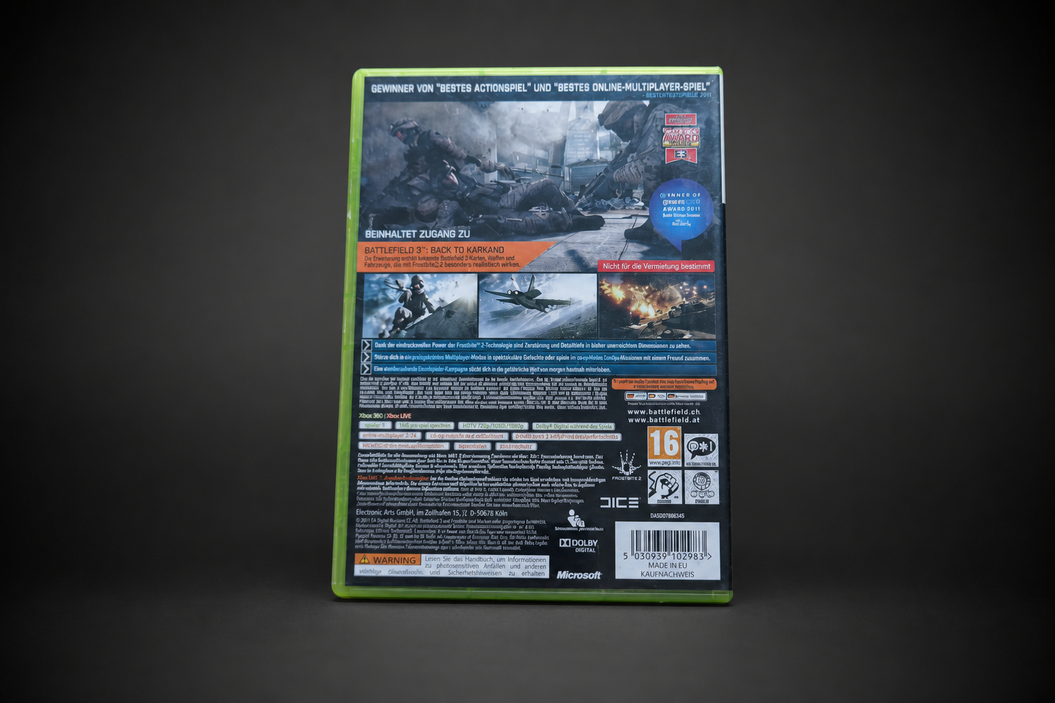 Battlefield 3 – Limited Edition – Xbox 360