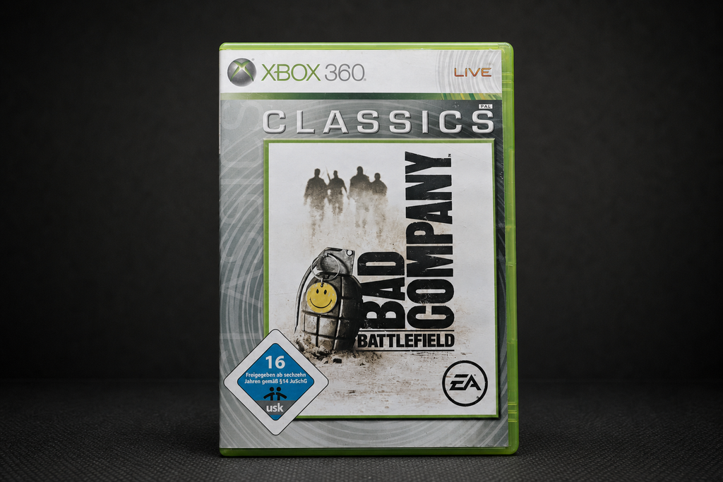 Battlefield Bad Company Xbox 360 Classics – Front