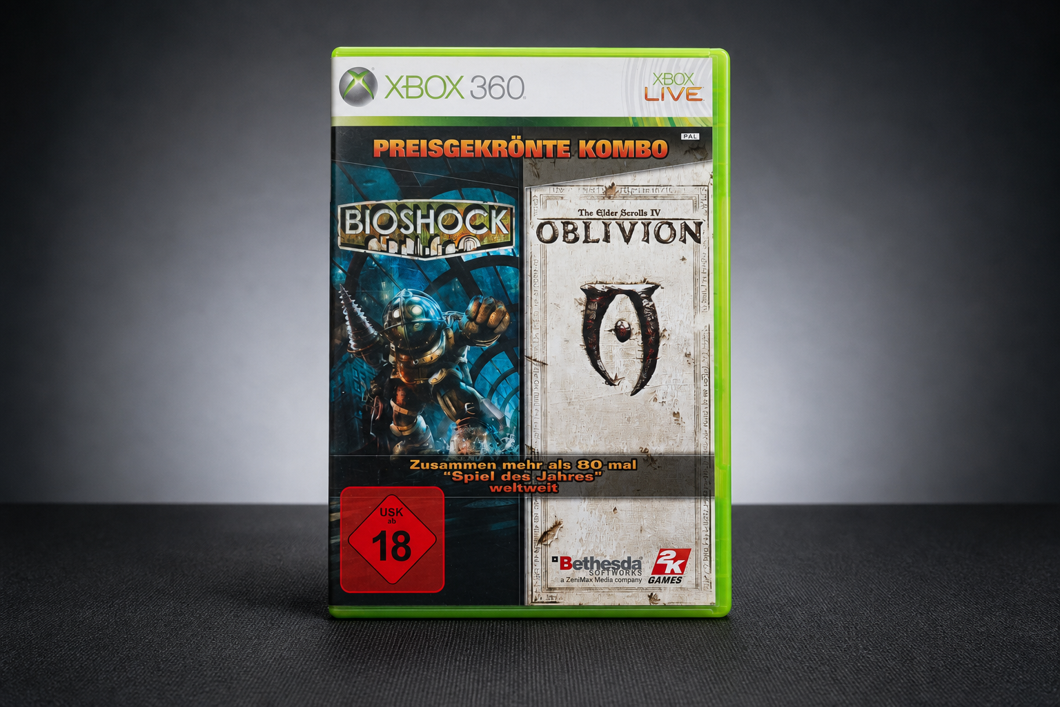 BioShock + The Elder Scrolls IV: Oblivion – Preisgekrönte Kombo – Xbox 360