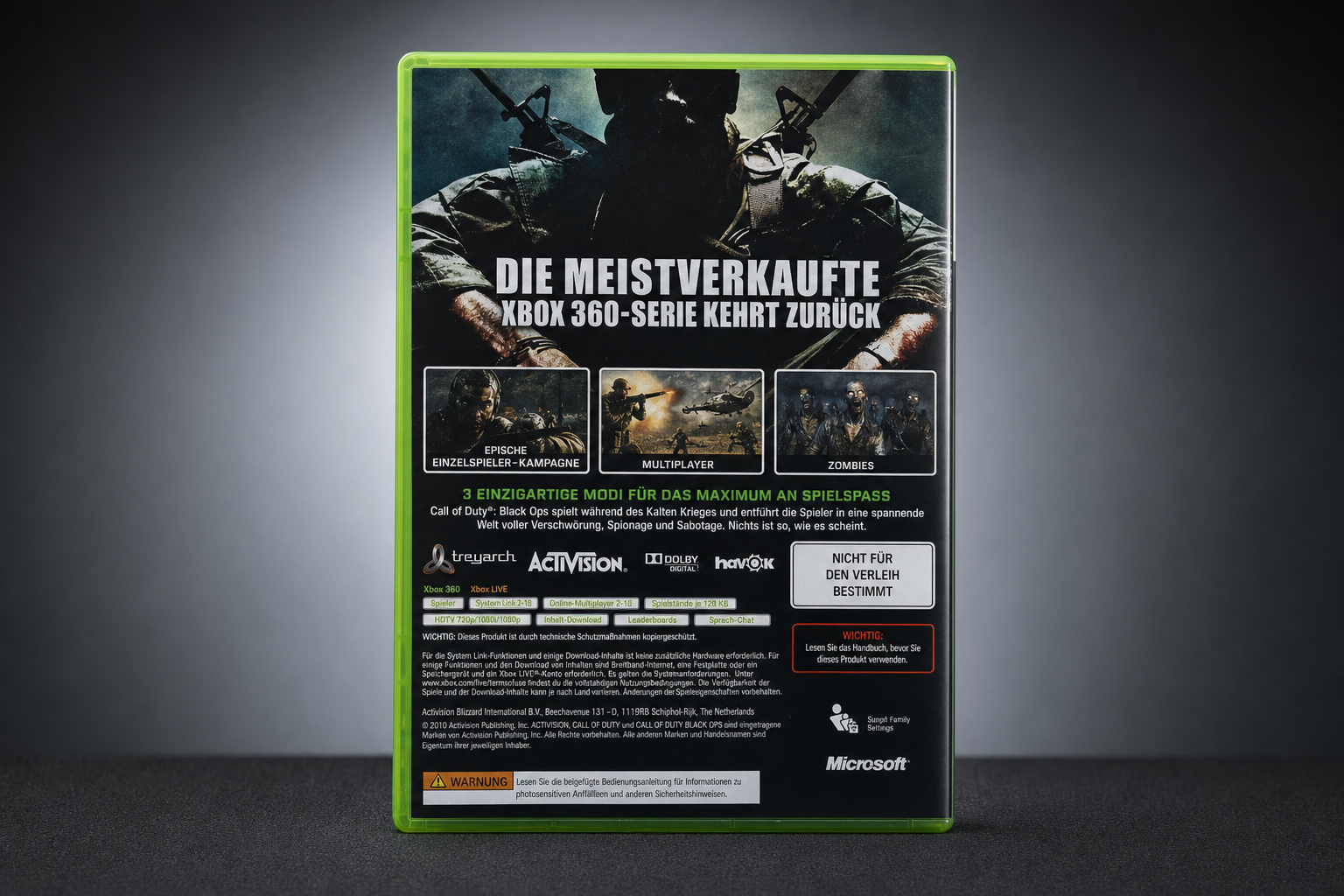 Call of Duty: Black Ops – Xbox 360