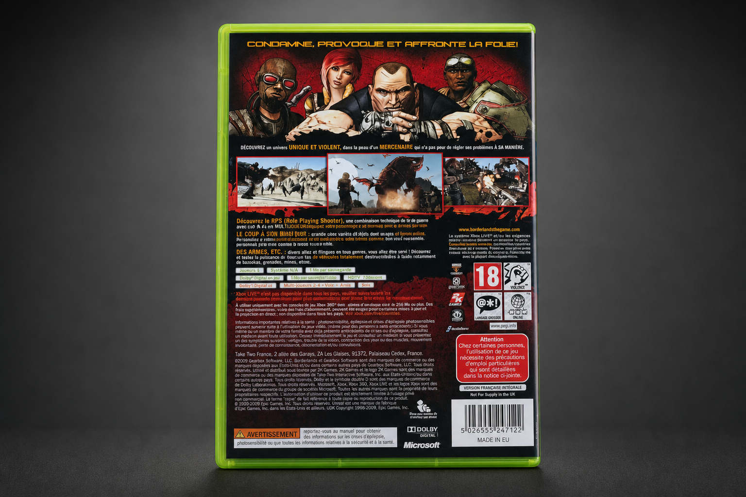 Borderlands – Xbox 360