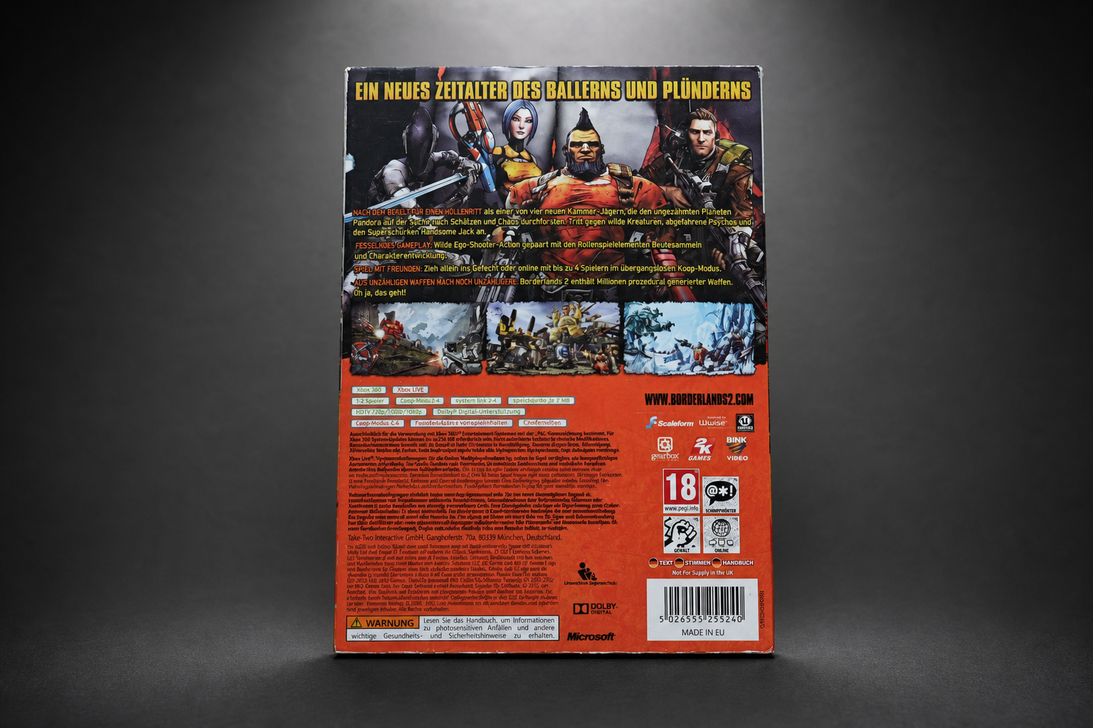 Borderlands 2 – Premiere Club Edition – Xbox 360