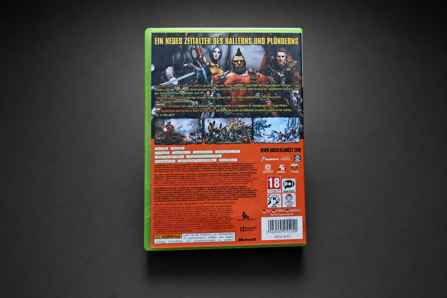 Borderlands 2 – Premiere Club Edition – Xbox 360