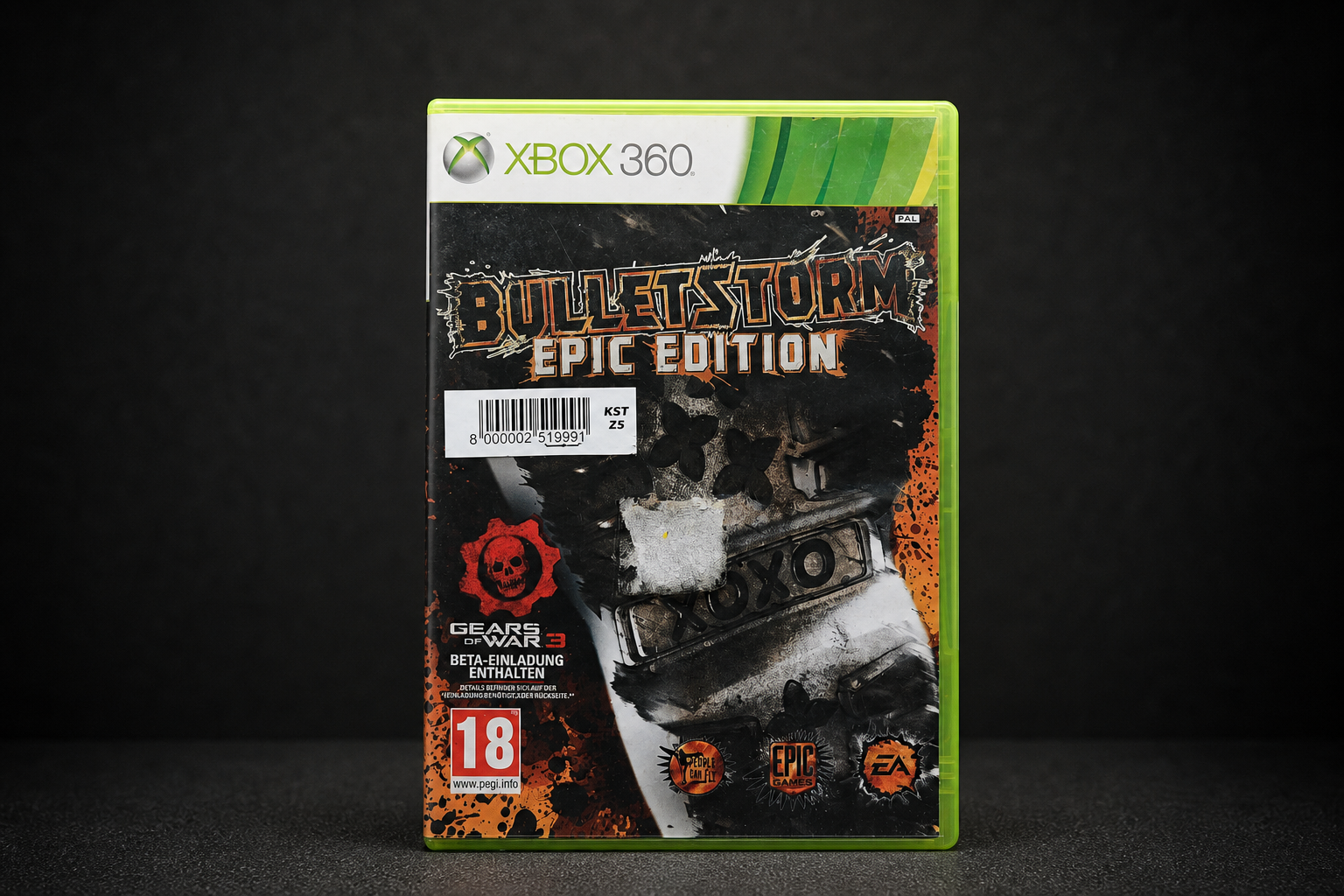 Bulletstorm Epic Edition Xbox 360 – Vorderseite