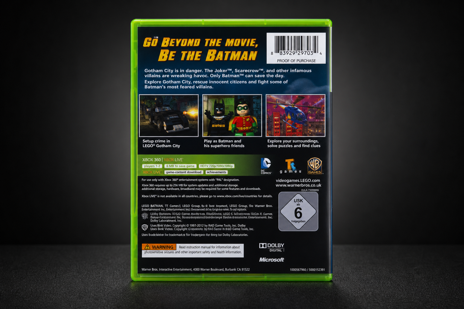 Pure + LEGO Batman: The Videogame – Double Pack – Xbox 360