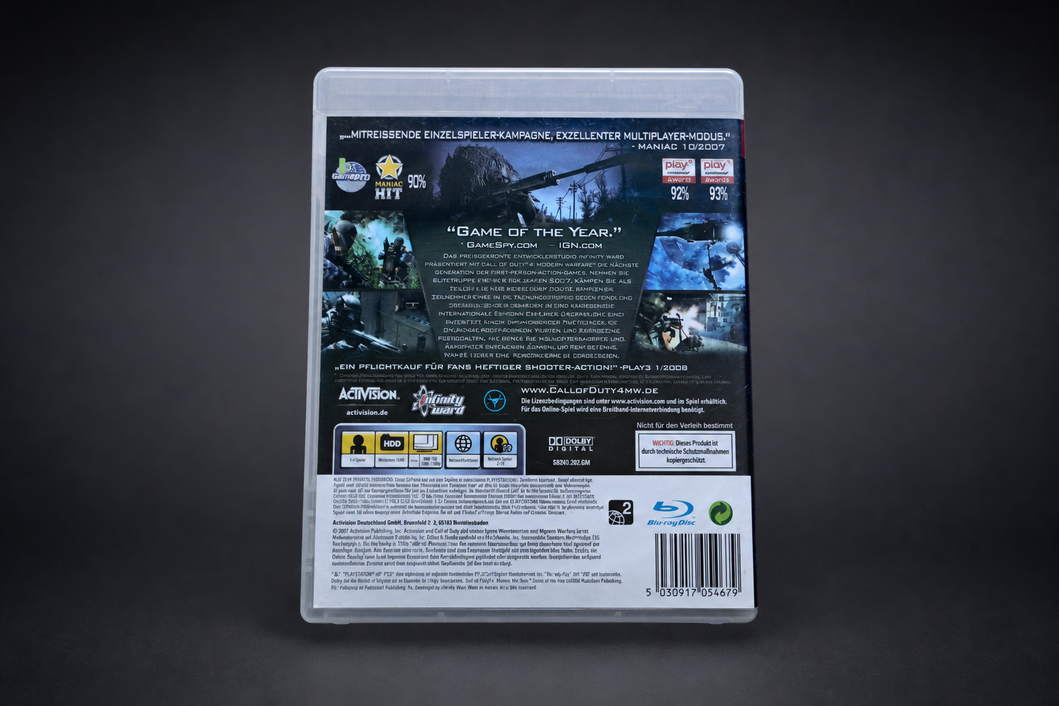 Call of Duty 4: Modern Warfare – Game of the Year Edition – PlayStation 3