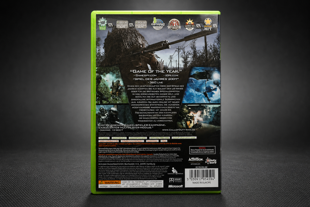 Call of Duty 4: Modern Warfare – Game of the Year Edition – Xbox 360