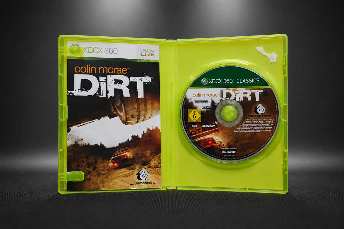 Colin McRae DiRT Xbox 360 Classics – Offen