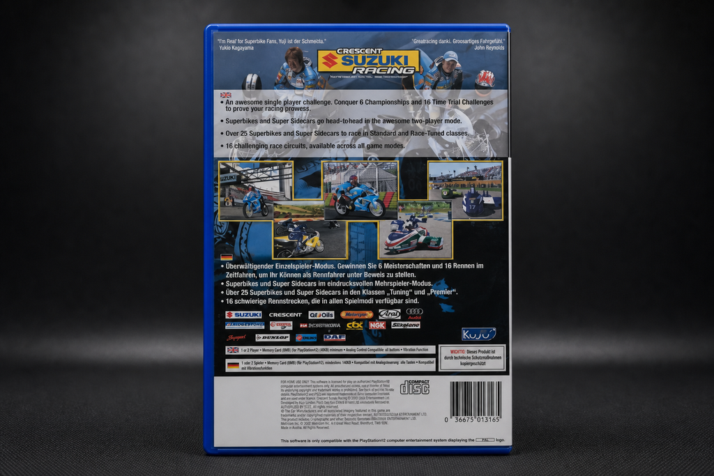 Crescent Suzuki Racing: Superbikes and Super Sidecars – PlayStation 2