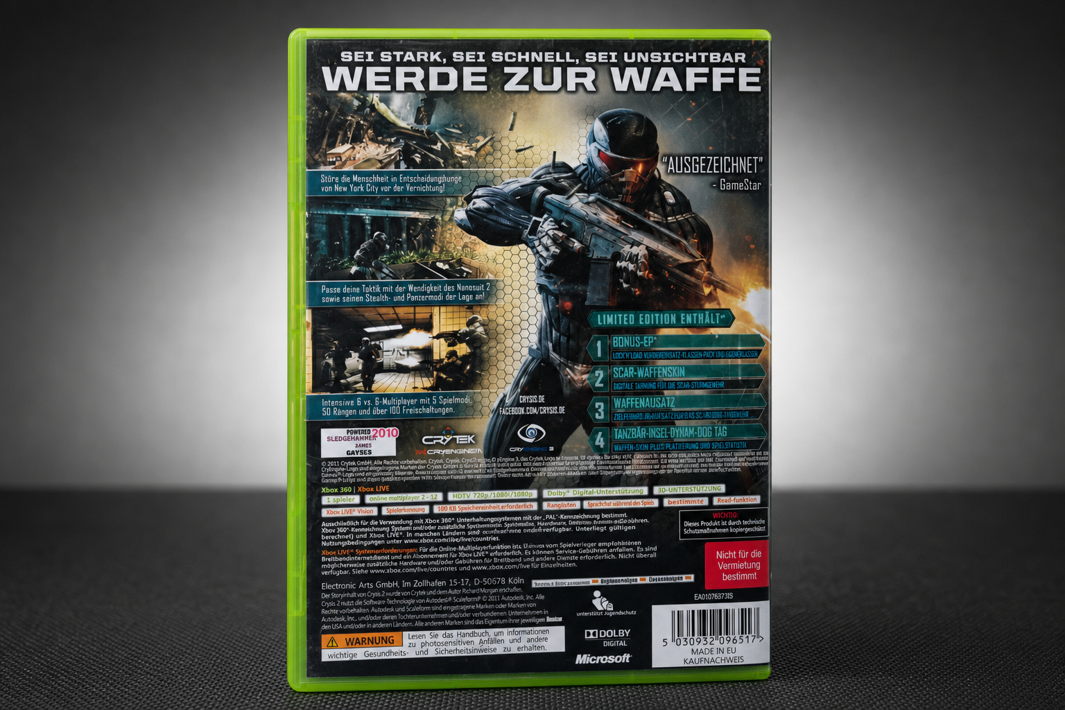 Crysis 2 – Limited Edition – Xbox 360