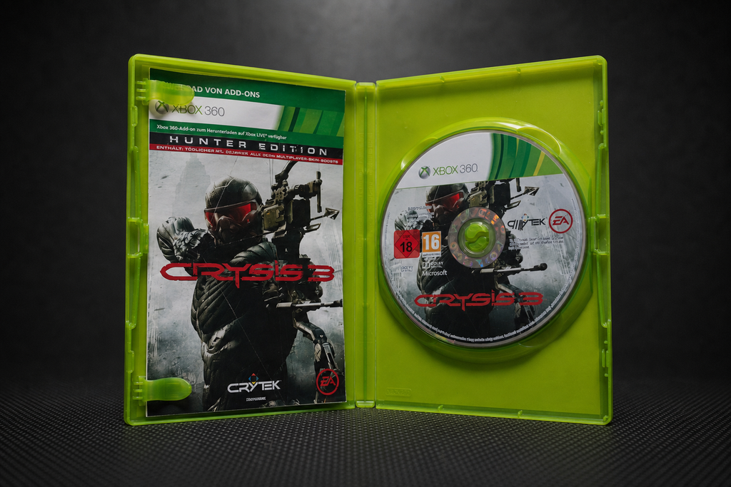 Crysis 3 Hunter Edition Xbox 360 – Geöffnet mit CD