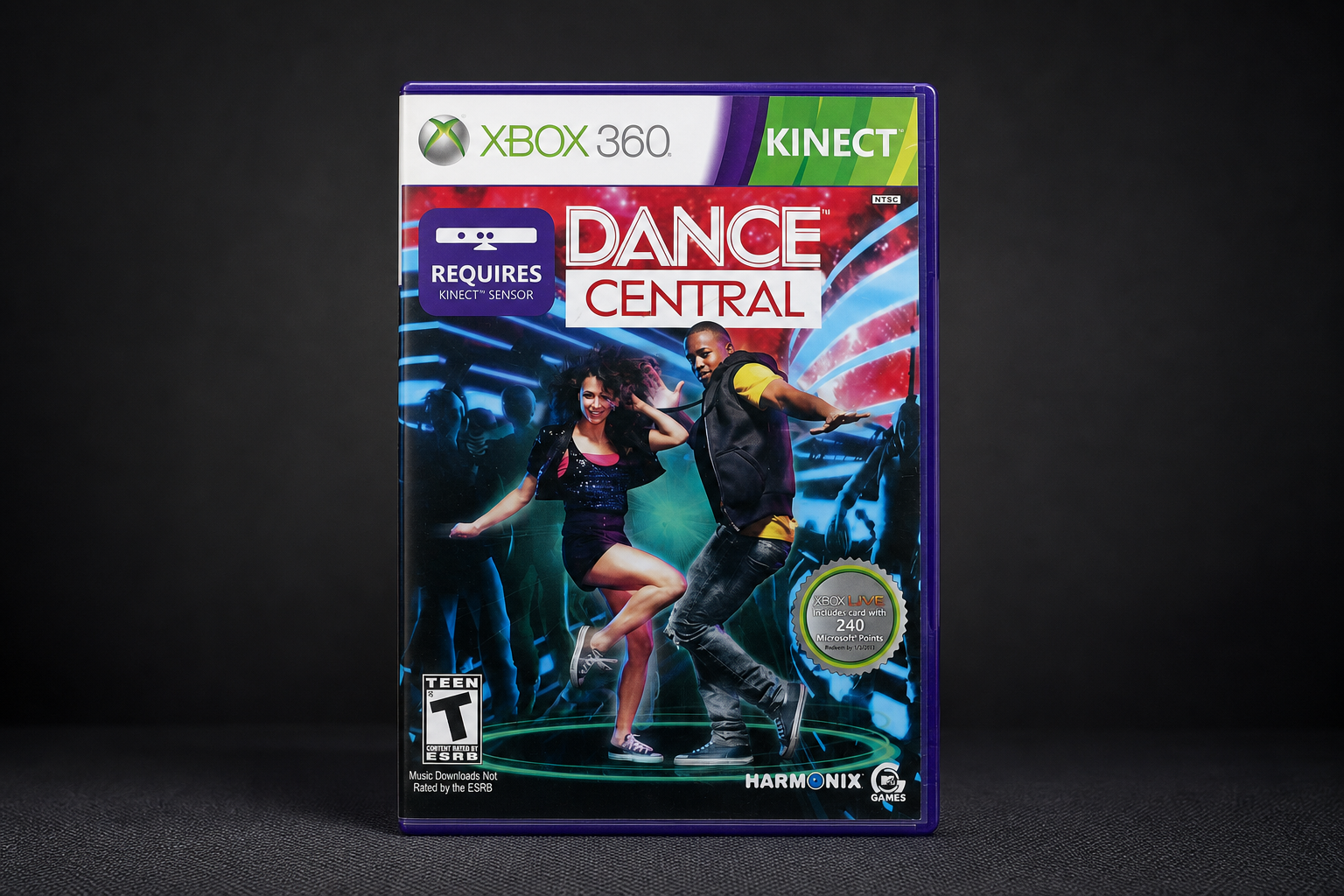 Dance Central Xbox 360 Kinect – Front (NTSC)