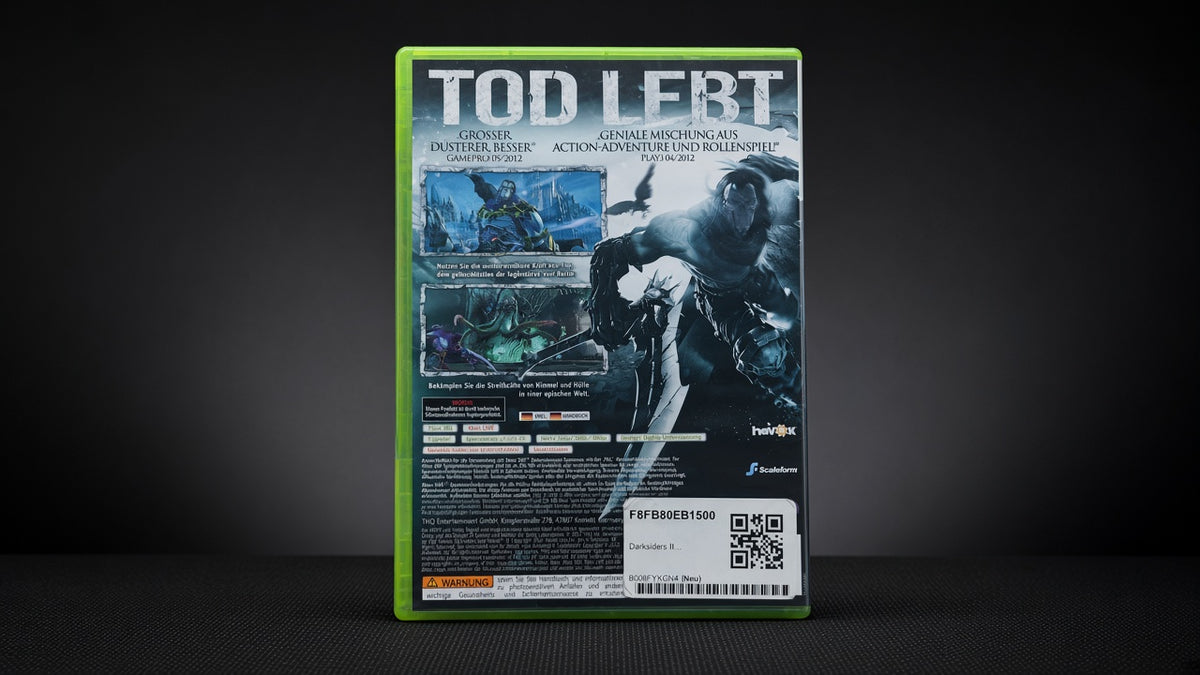 Darksiders II Xbox 360 – Rückseite