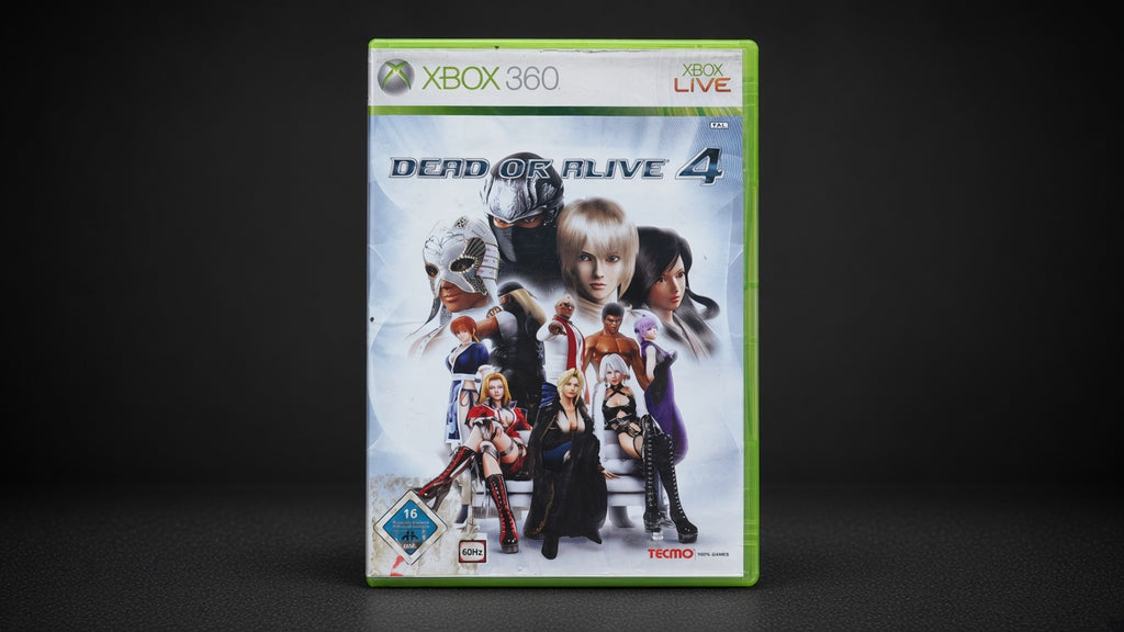 Dead or Alive 4 Xbox 360 – Vorderseite