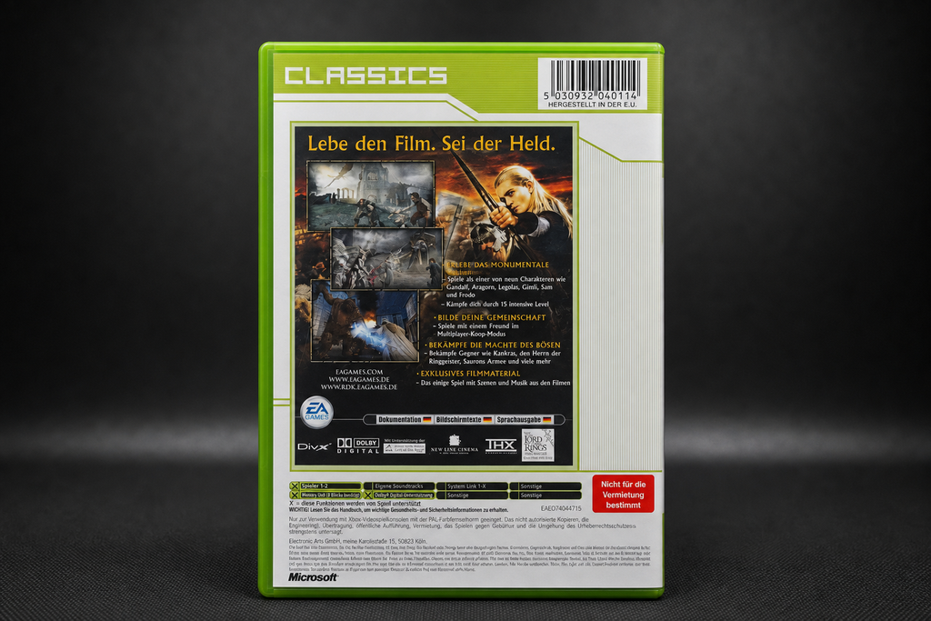 Der Herr der Ringe: Die Rückkehr des Königs – Xbox (Classics)