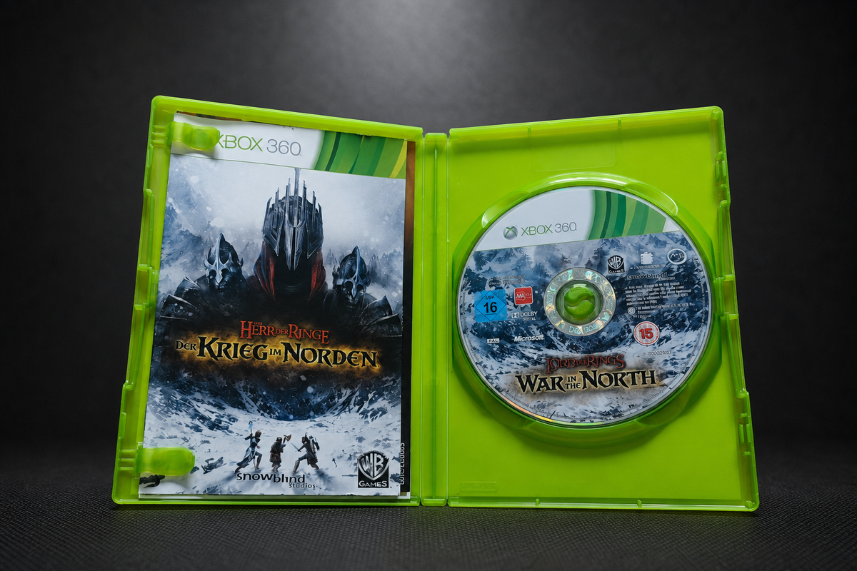 Der Herr der Ringe: Der Krieg im Norden Xbox 360 – Offen mit CD