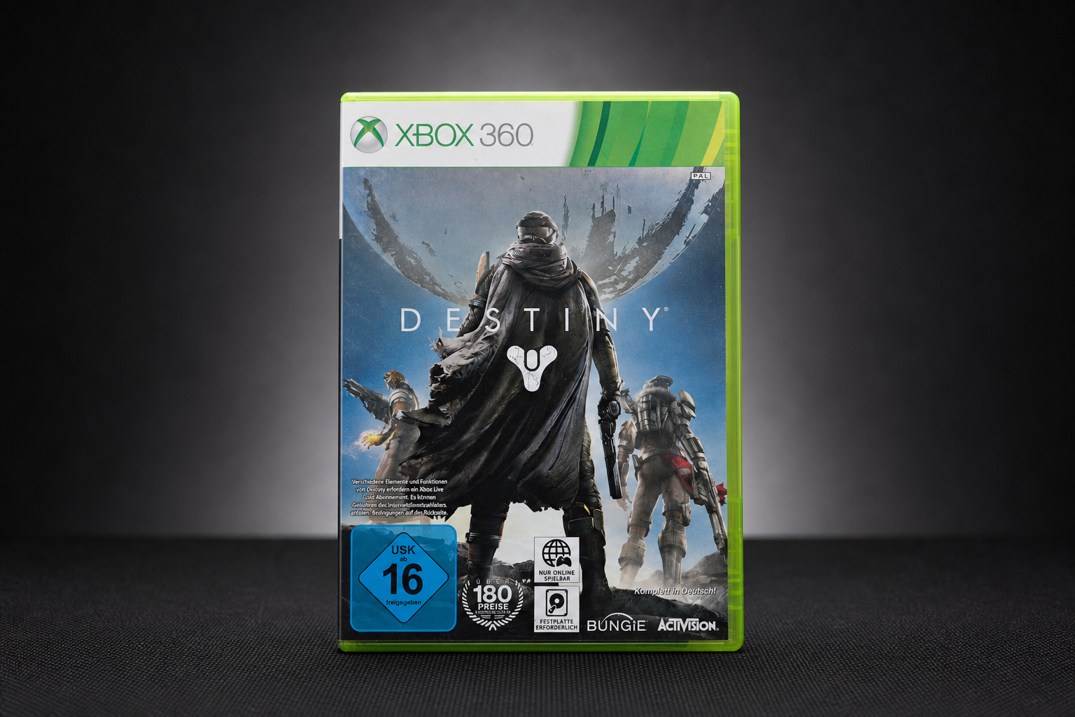 Xbox 360 S (Slim) – 250GB – Schwarz + 3 Spiele Bundle (Gebraucht)