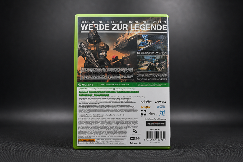 Xbox 360 S (Slim) – 250GB – Schwarz + 3 Spiele Bundle (Gebraucht)