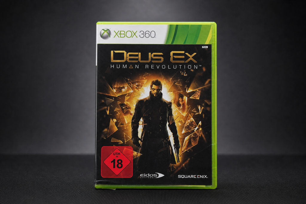 Deus Ex Human Revolution Xbox 360 – Front