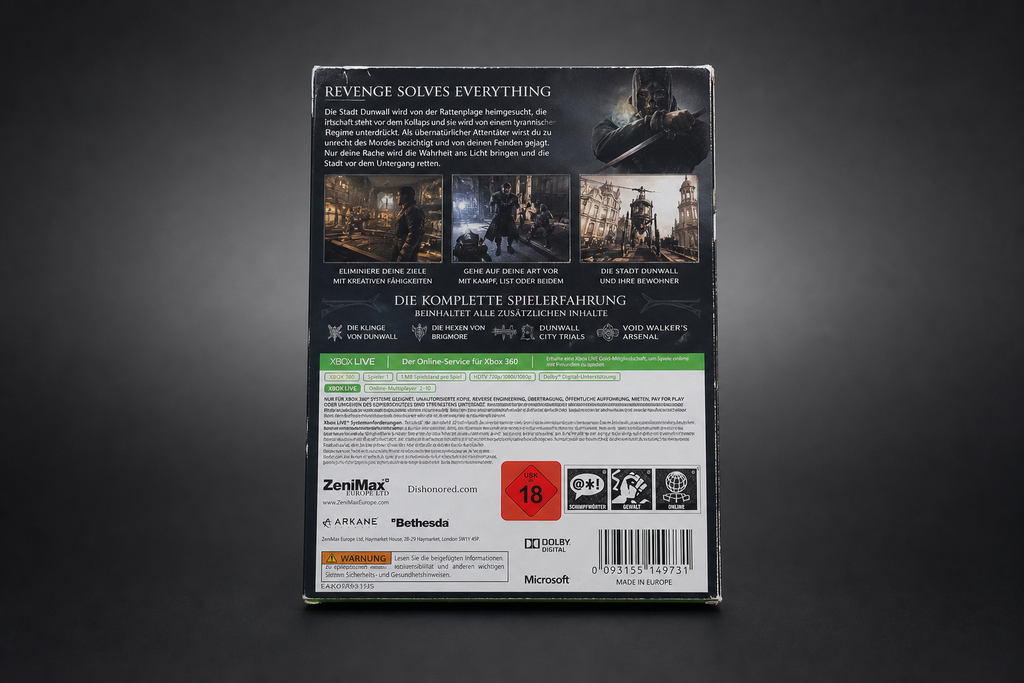 Dishonored – Spiel des Jahres Edition – Xbox 360