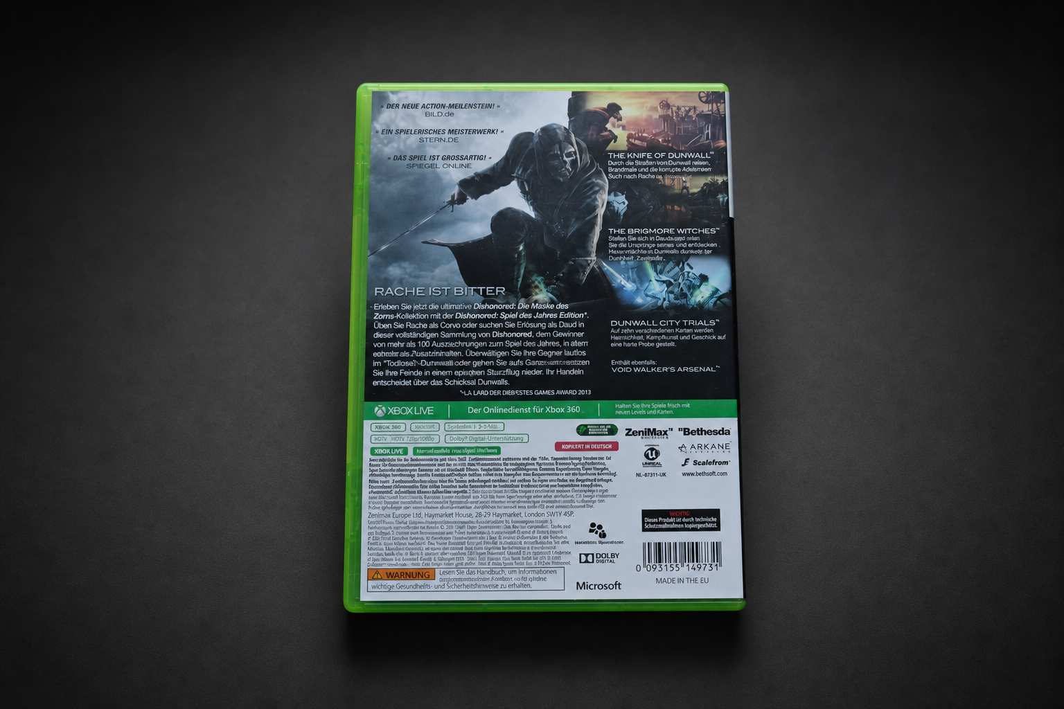 Dishonored – Spiel des Jahres Edition – Xbox 360
