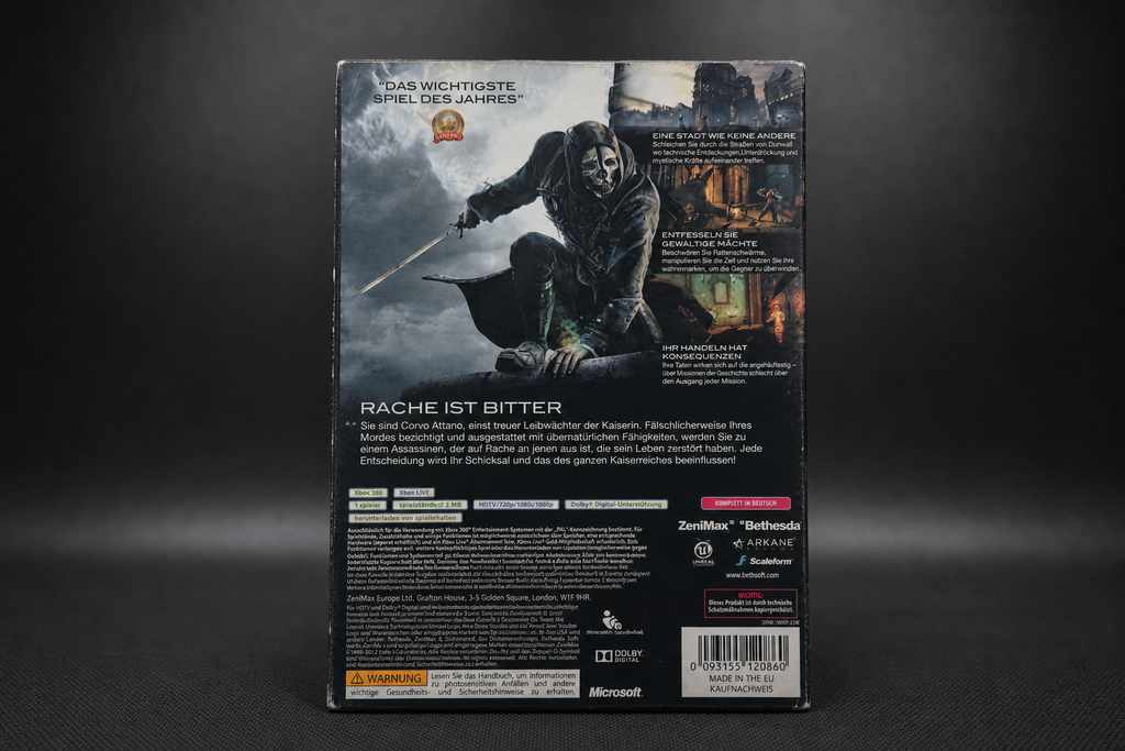Dishonored: Die Maske des Zorns – Limitierte Edition – Xbox 360