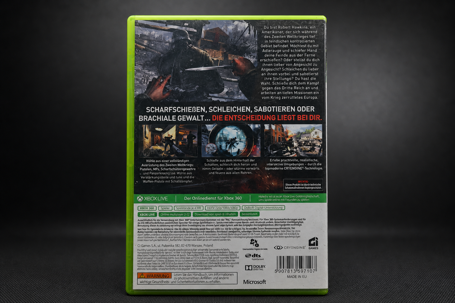 Enemy Front – Xbox 360 (Limited Edition)