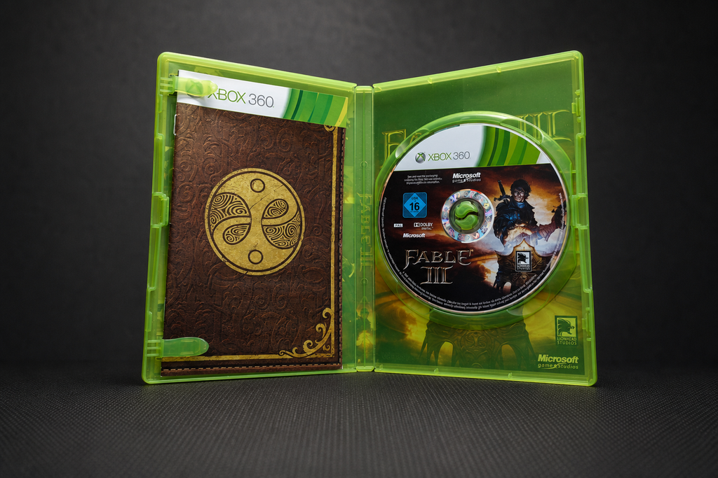 Fable III Xbox 360 – Offen (Buch-Inlay)