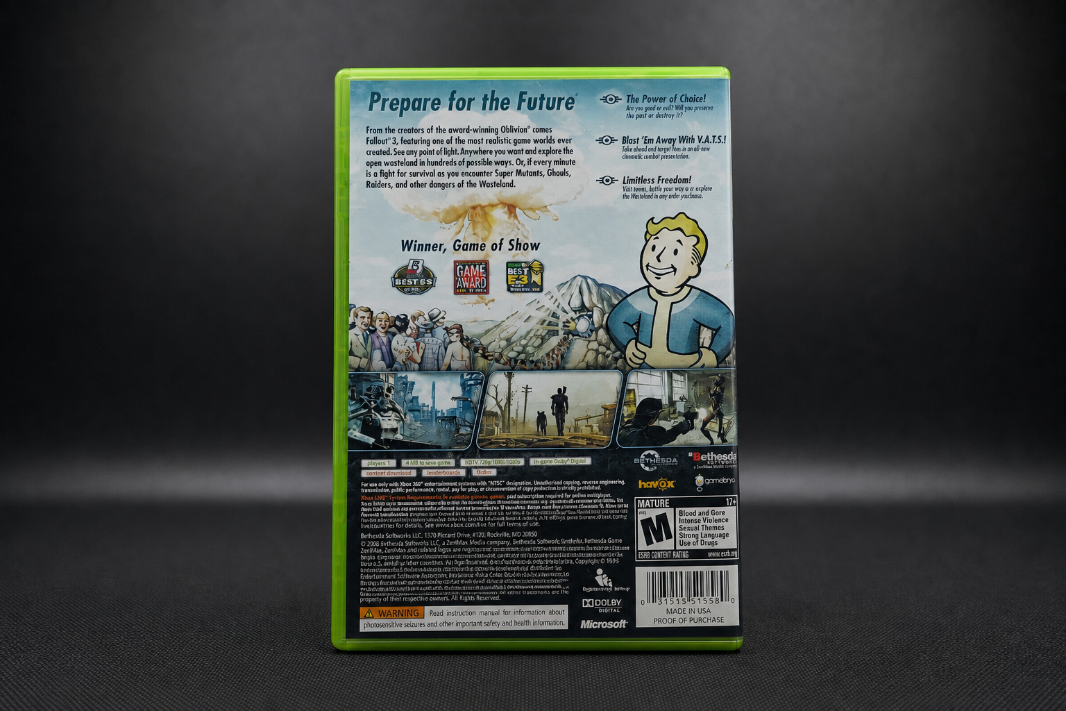 Fallout 3 – Xbox 360 (NTSC/US)