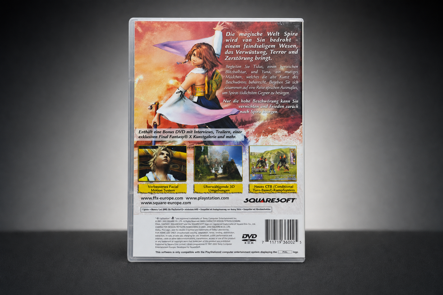 Final Fantasy X – PlayStation 2 (Limited Edition inkl. Bonus-DVD)
