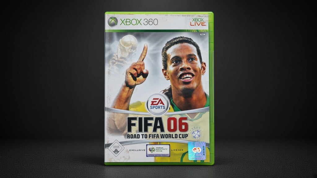 FIFA 06 Road to FIFA World Cup Xbox 360 – Vorderseite