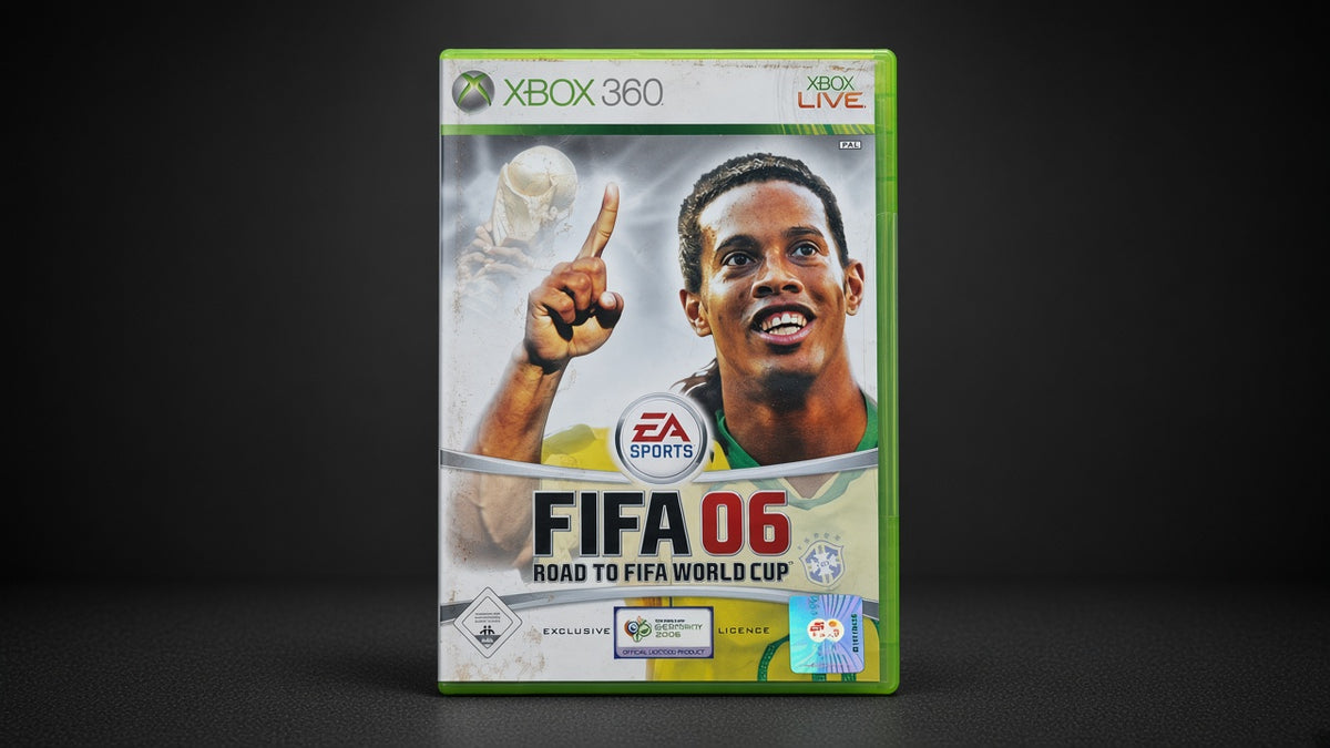 FIFA 06 Road to FIFA World Cup Xbox 360 – Vorderseite